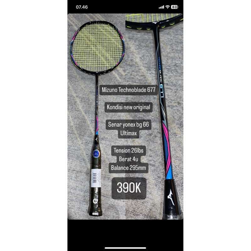 Raket mizuno Technoblade 677