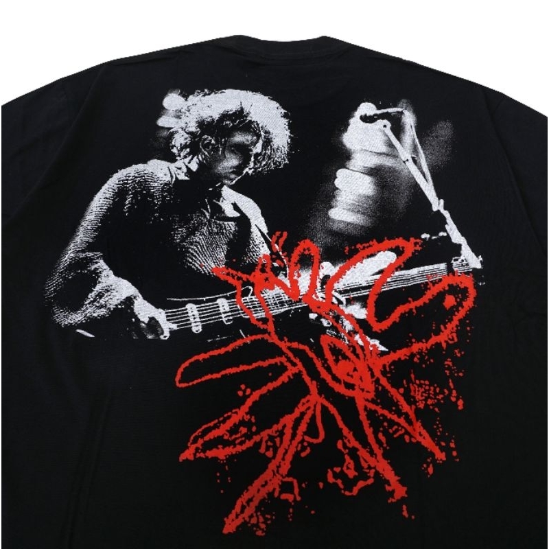 KAOS TSHIRT OVERSIZE THE CURE BLACK PREMIUM / KAOS PRIA LENGAN PENDEK