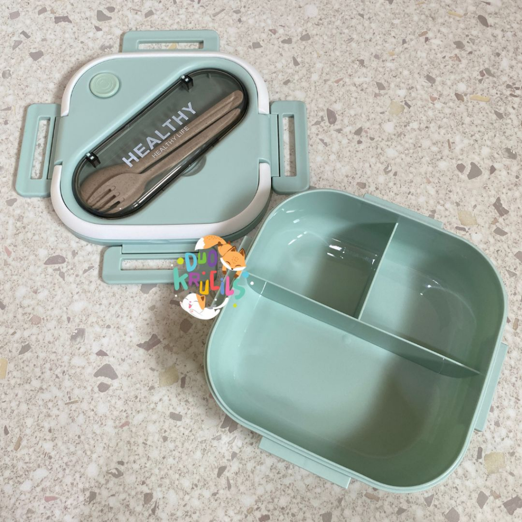 TEMPAT BEKAL Kotak Makan HEALTHY anak dan dewasa