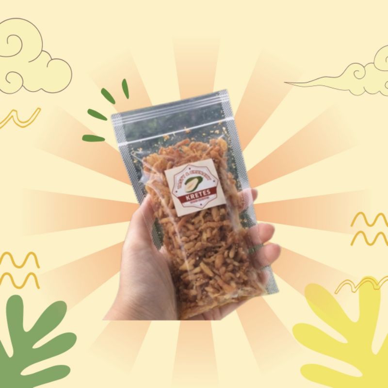 

kates kreyes (pengganti bawang goreng)