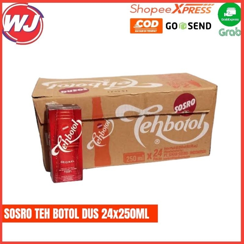 

SOSRO TEH BOTOL DUS 24x250ml