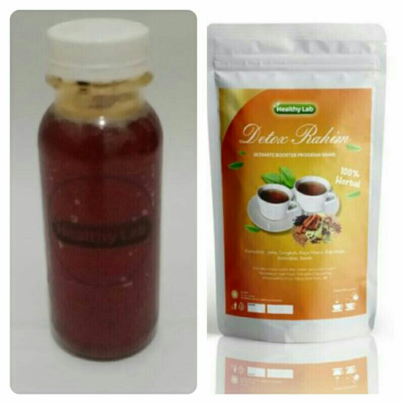 

Paket teh celup untuk detox Rahim + madu