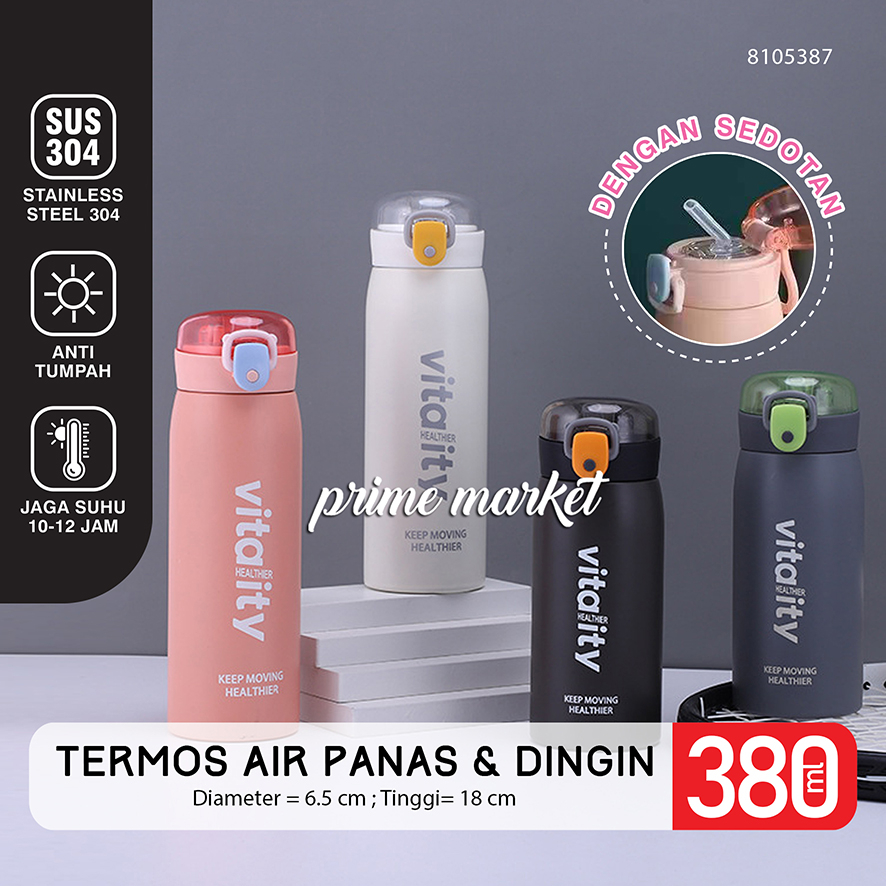 Termos Air Panas Mini Termos Kopi Mini Thermos Air Panas Mini Tremos Air Panas A166 (8105387)