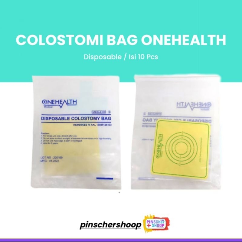 Kantong Kolostomi Platik Colostomy Isi 10 / Pack