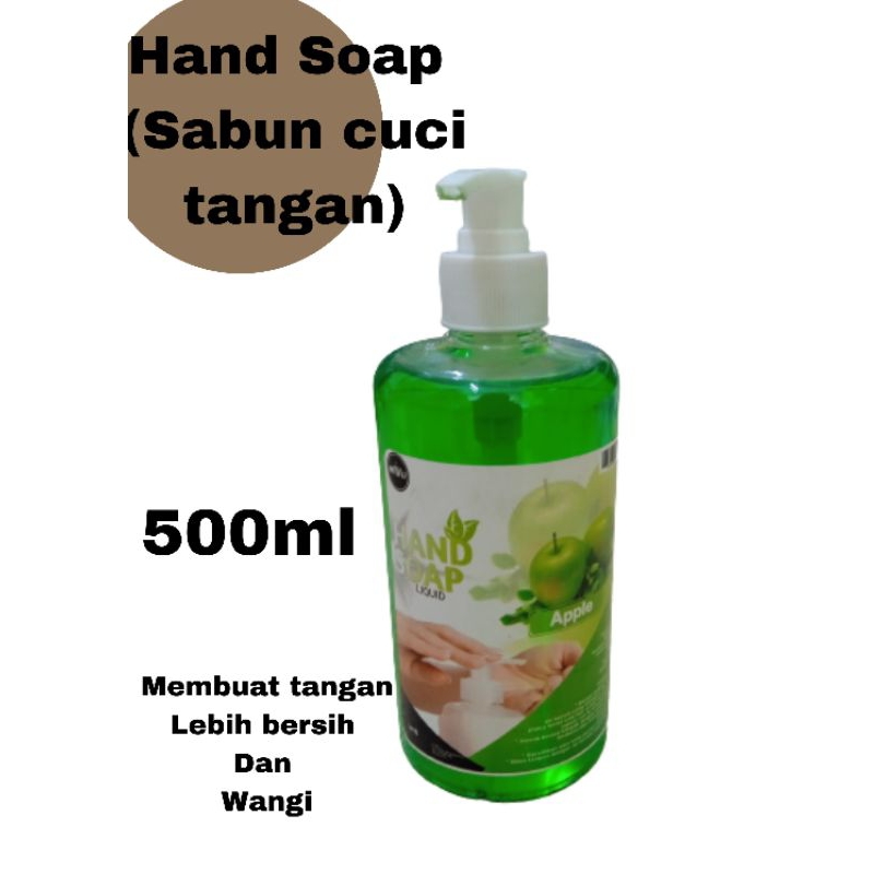 Hand soap sabun cuci tangan pump 500ml