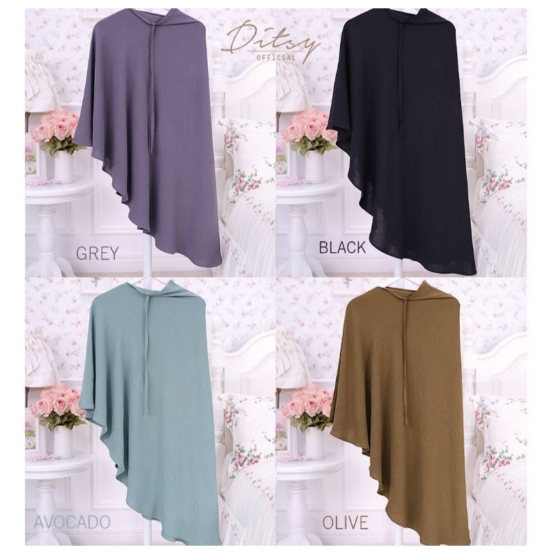 Veil Crinkle Ditsy Preloved