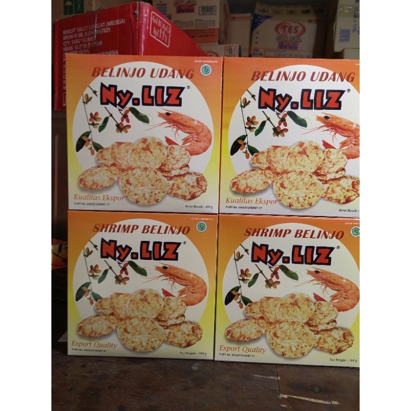 

Emping udang Ny liz manis