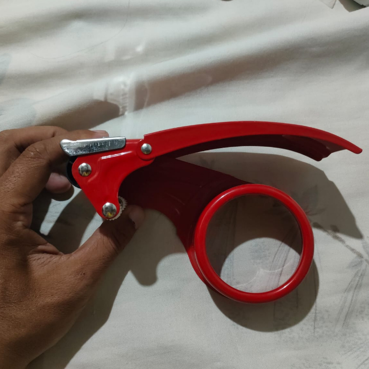 Tape cutter 450meter/500 Yard/315m, Besi Pemotong/Dispenser/tempat Lakban besar/300m, tajam kuat