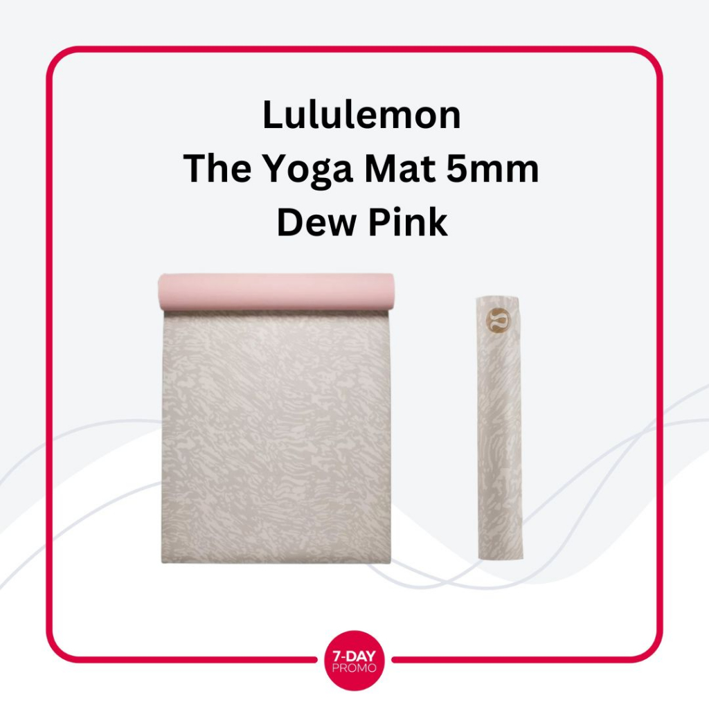 Lululemon The Yoga Mat 5mm Liquidize Camo Dew Pink