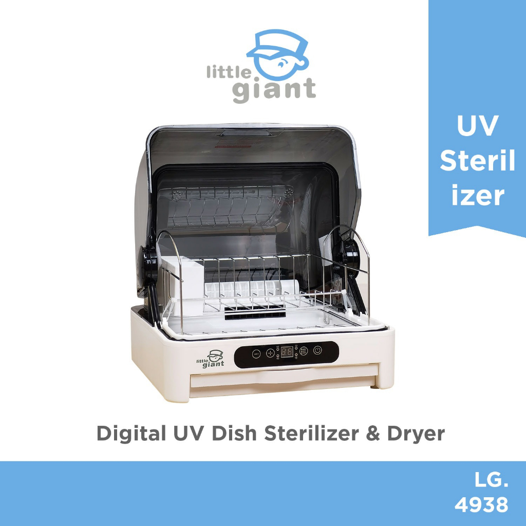 Little Giant Digital UV Dish Sterilizer &amp; Dryer Mesin Sterilisasi &amp; Pengering LG.4938