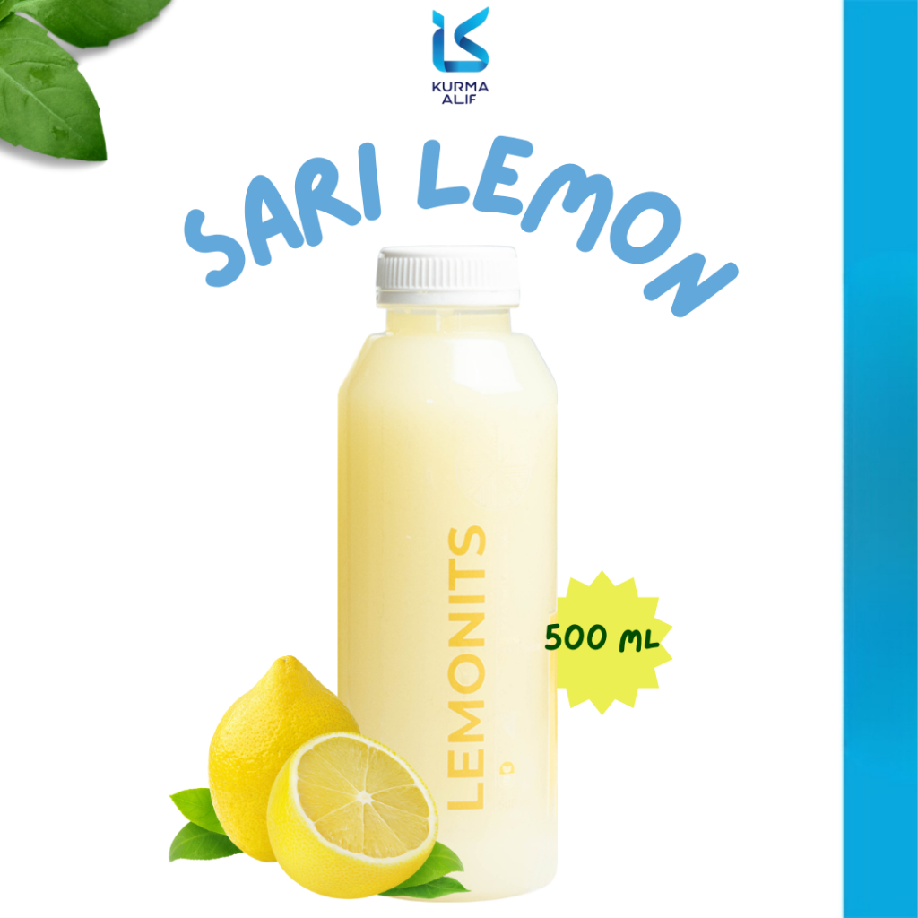 Juice Sari Lemon Asli Lemonits 500ml Diet/Detox Original Premium