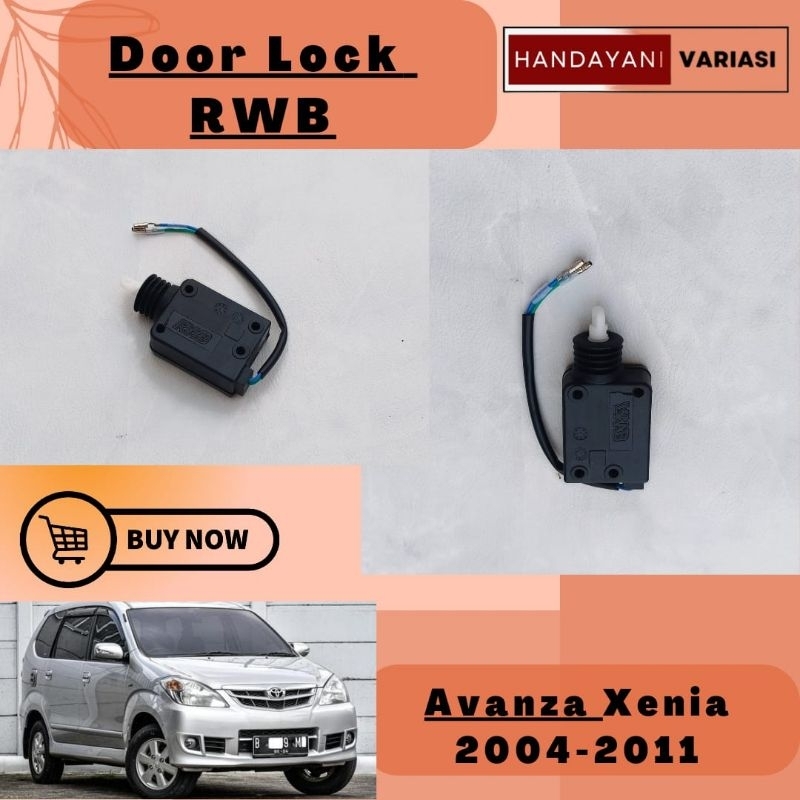 Door Lock Toyota Avanza Xenia / Motor Centrallock Mobil