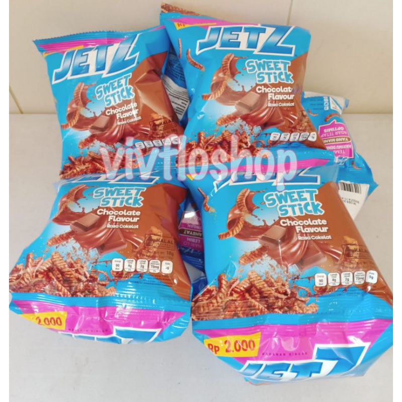 

Jet Z / JetZ Choco Fiesta (kemasan renceng isi 10)