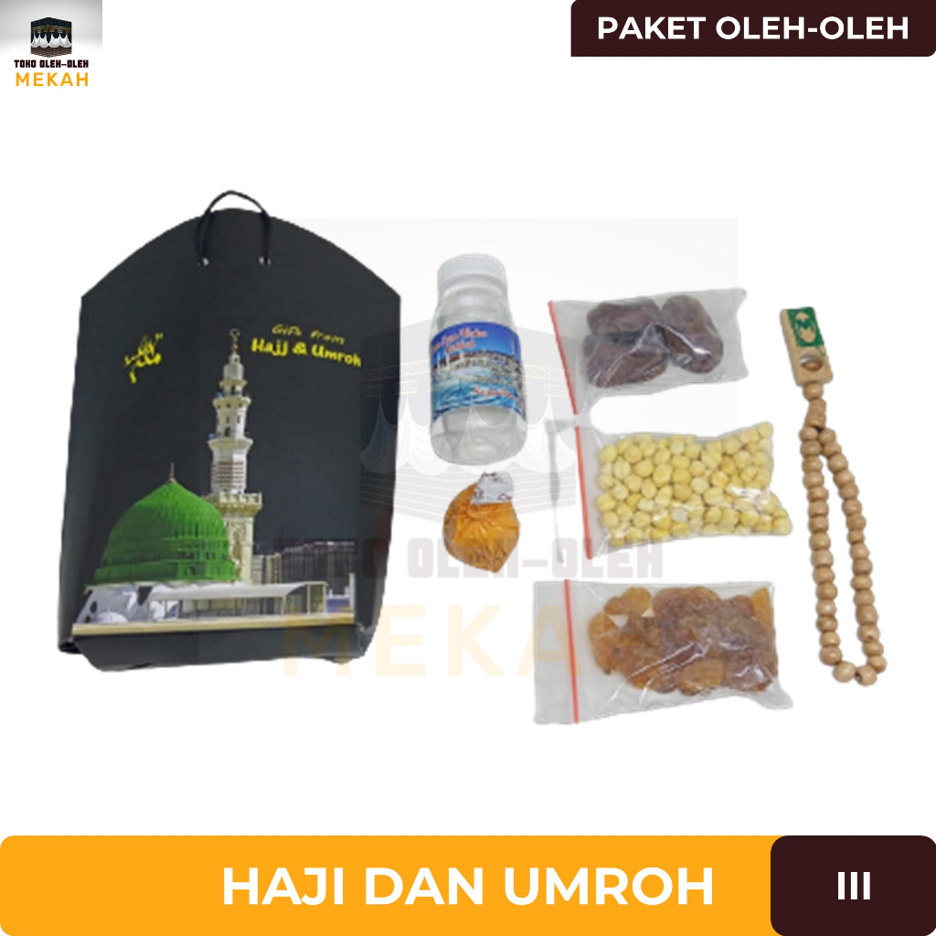 

Paketan Gift Oleh Oleh Haji Dan Umah III