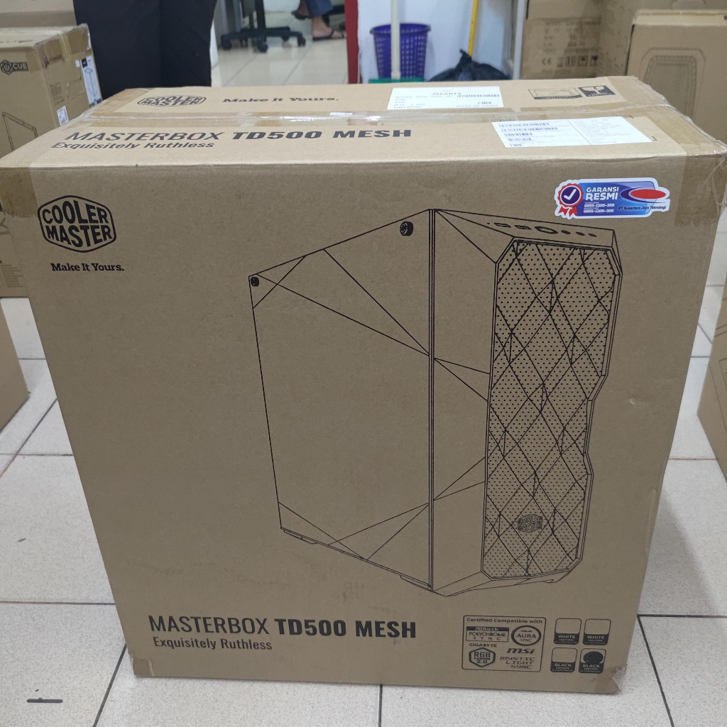 Cooler Master MasterBox TD500 MESH Casing Case PC Box