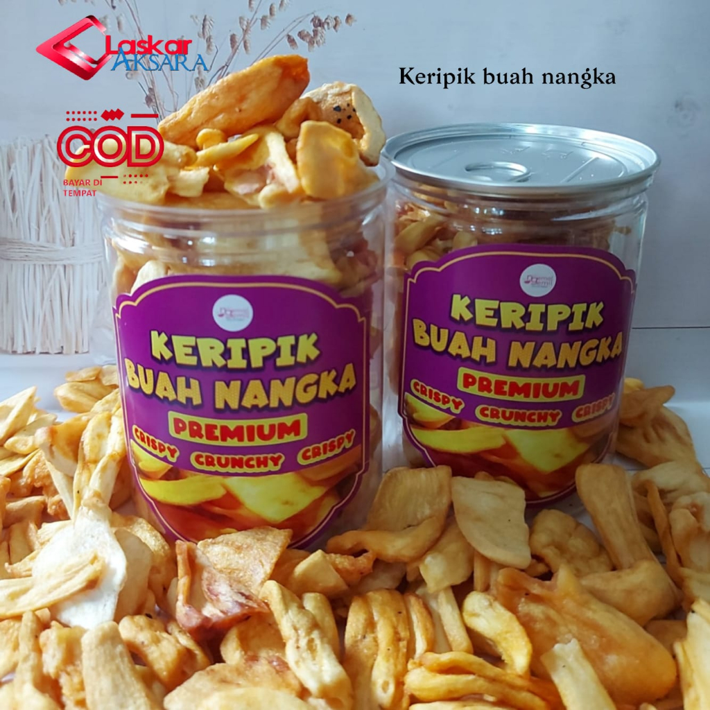 

Can - Keripik Nangka Jackfruit Chips Kripik Buah Nangka / Premium