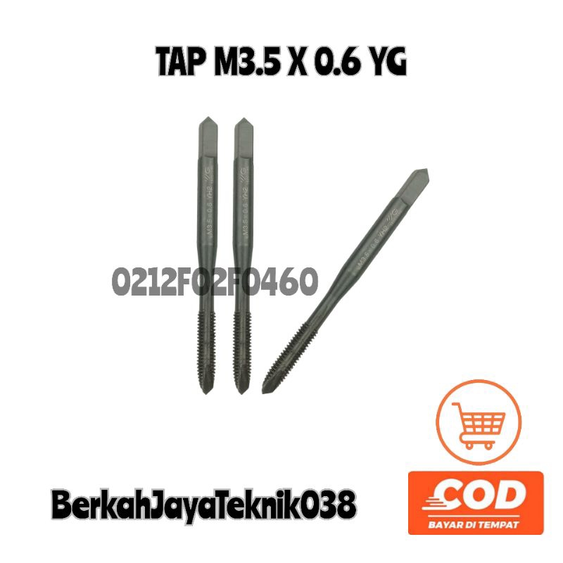 Tap M3.5 x 0.6 Yg Bukan Yamawa Tap baut 6