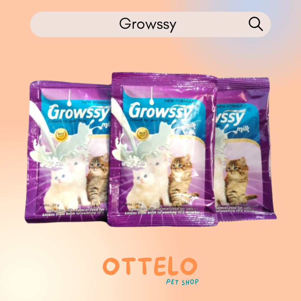 Susu Kucing Growssy / Susu Kitten / Susu Anak Kucing