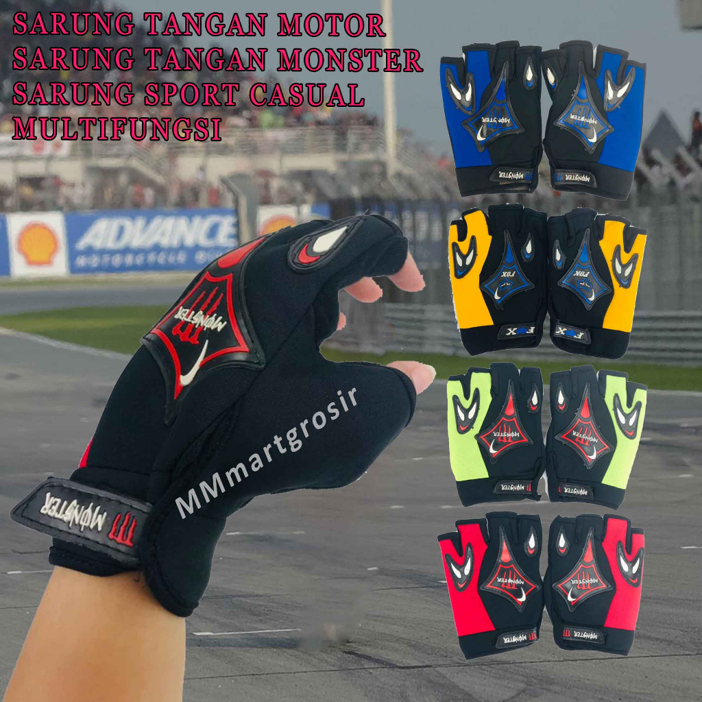 Sarung Tangan Motor / Sarung Tangan Multifungsi / Sarung Tangan Bahan