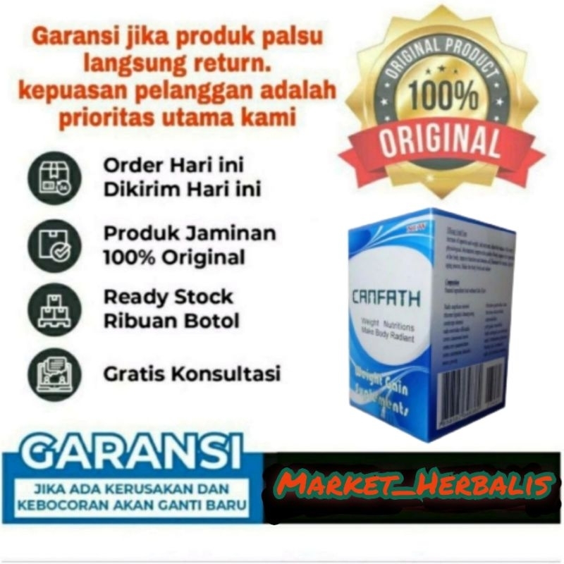 CANFATH ORIGINAL CANADA Obat Penggemuk Badan Herbal Asli