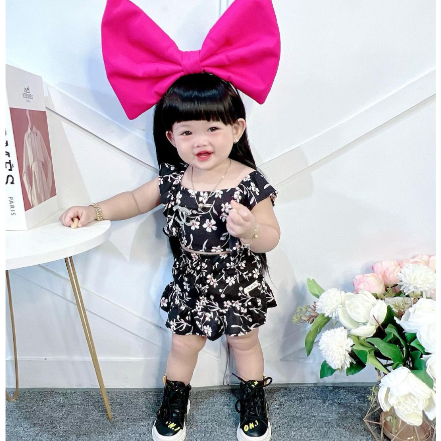 0-18 BLN SETELAN BAYI AUDREY ONESET BAYI PEREMPUAN  BY MYBEE