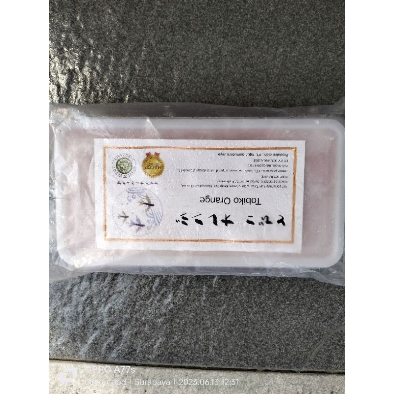 

Tobiko Orange/Telur Ikan Terbang 500gr