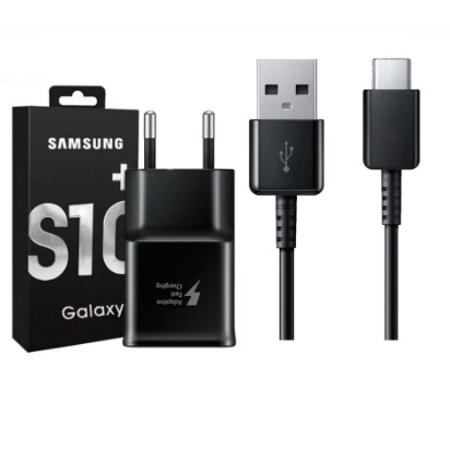 TRAVEL CHARGER SAMSUNG S10/S10+ MICRO TYPE-C FAST CHARGING