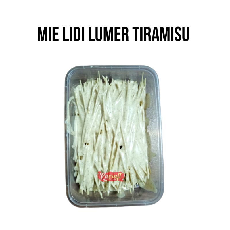 Mie lidi lumer tiramisu box 500ml