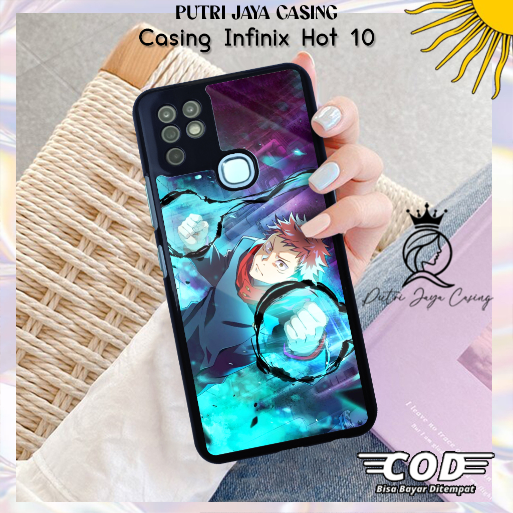 Case Hp Infinix Hot 10 Casing Infinix Hot 10 Motif ANIMEYUJI Casing Terbaru Case Karakter Lucu Casin