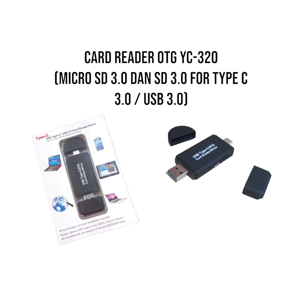 Card Reader OTG YC-320 3.0 (micro SD &amp; SD Card)
