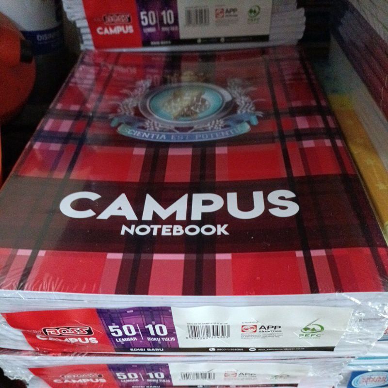 

Buku Tulis Campus BigBoss 1pak (isi 50 lembar)