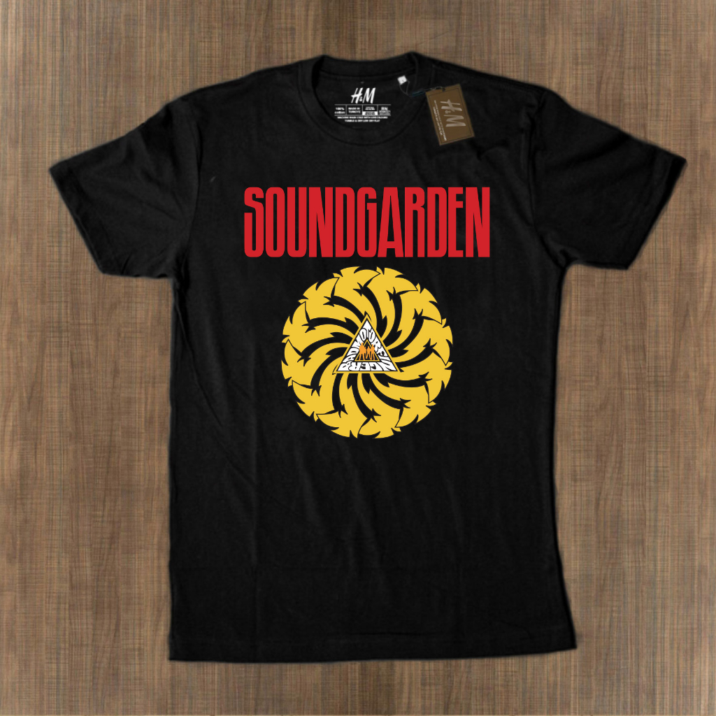 Kaos distro dewasa SOUND GARDEN kaos oversize musik band  alternatif kaos metal distro bandung