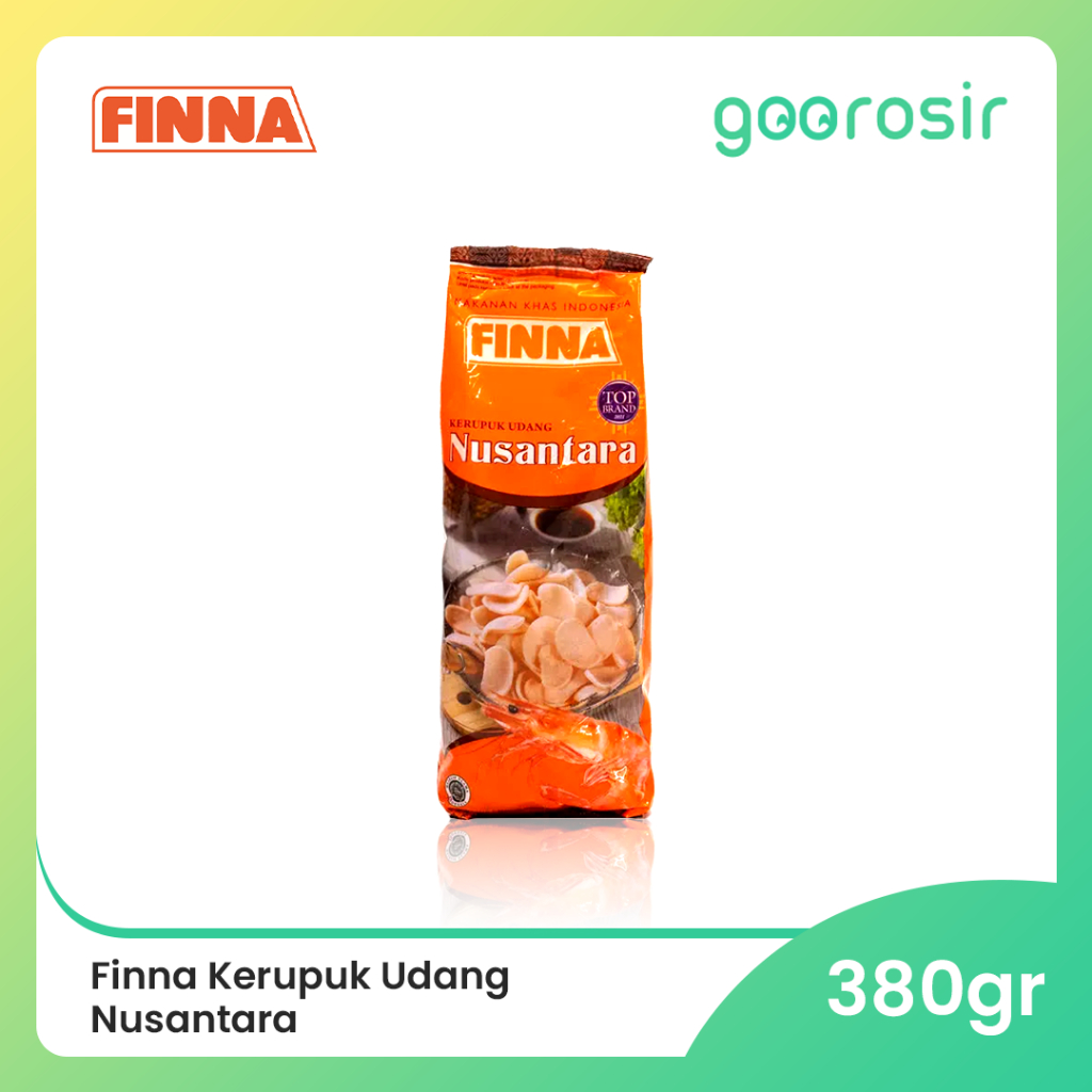 

Finna Nusantara Kerupuk Udang Isi 1 GooRosir