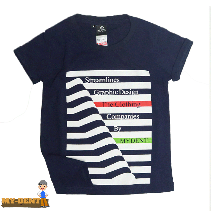 Mydent Baju Kaos Distro Anak Laki Laki Umur 1-7 Tahun Bahan Cotton