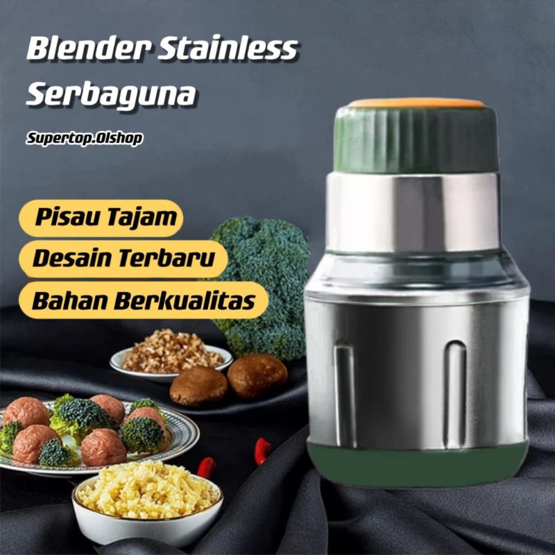 Blender Daging Stainless Elektrik Mear Grinder Blender Serbaguna⭐Supertop⭐