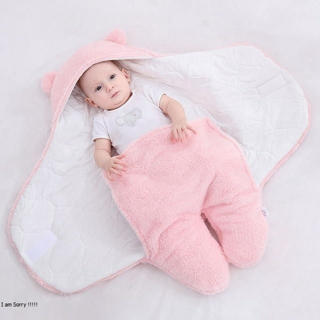 Selimut Bayi  Karakter  soft Baby Blanket  Usia 0 - 1 tahun  Bahan Bulu Lembut