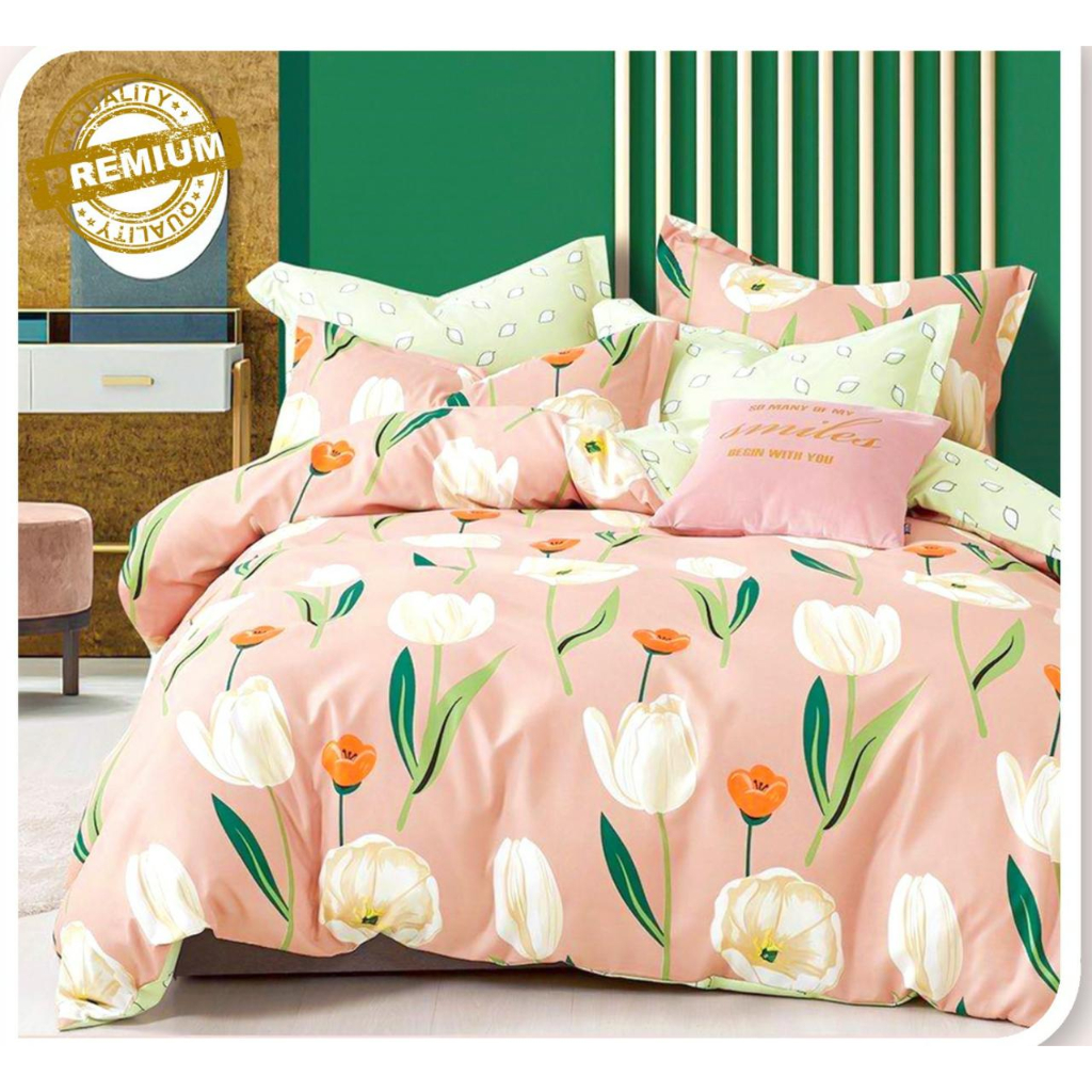 SPREI RANDOM SPREI AESTHETIC HOMEMADE (Uk 180 x 200 x 20) EMILY MOANA LIVIA DINO BLACK SUNSHINE LOVELY LOVENA LIVIA MELODY APEL