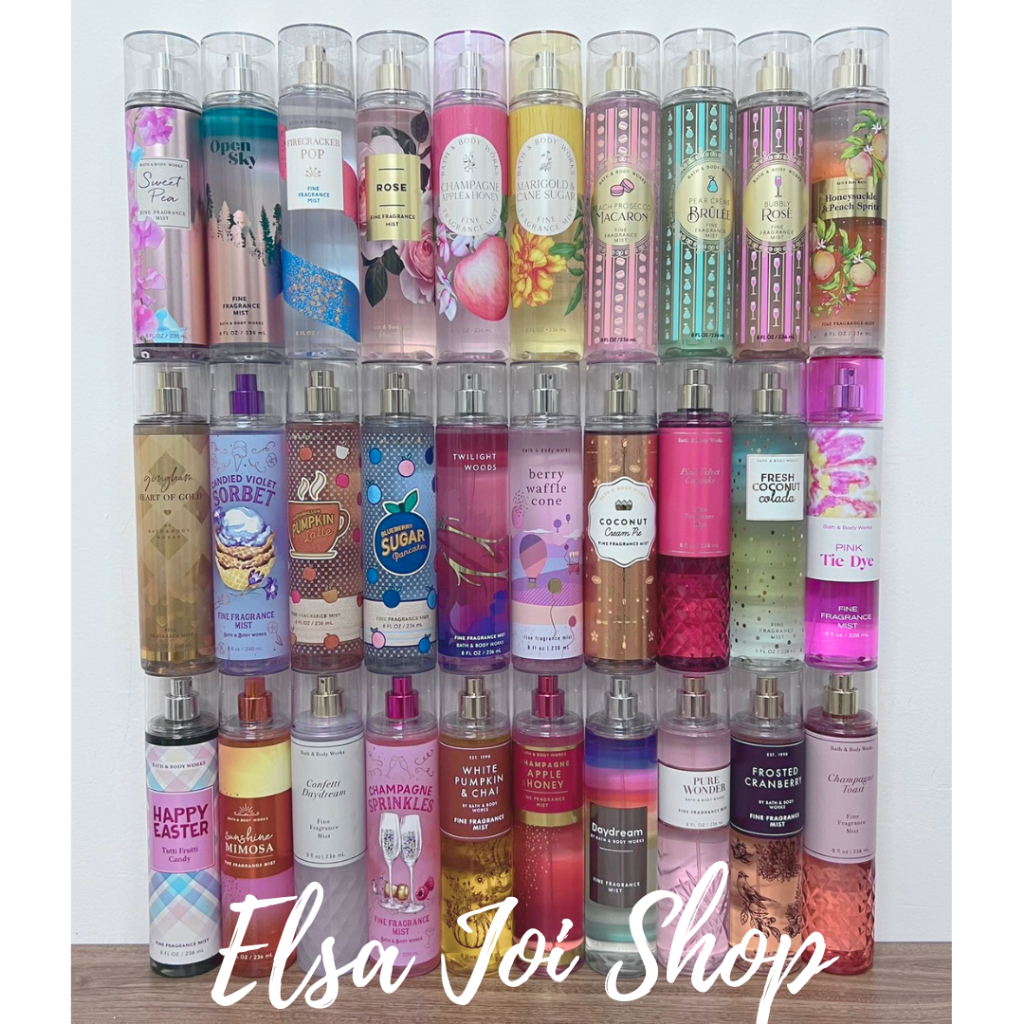 Bath &amp; Body Works BBW BODY MIST SALE - 236 Ml