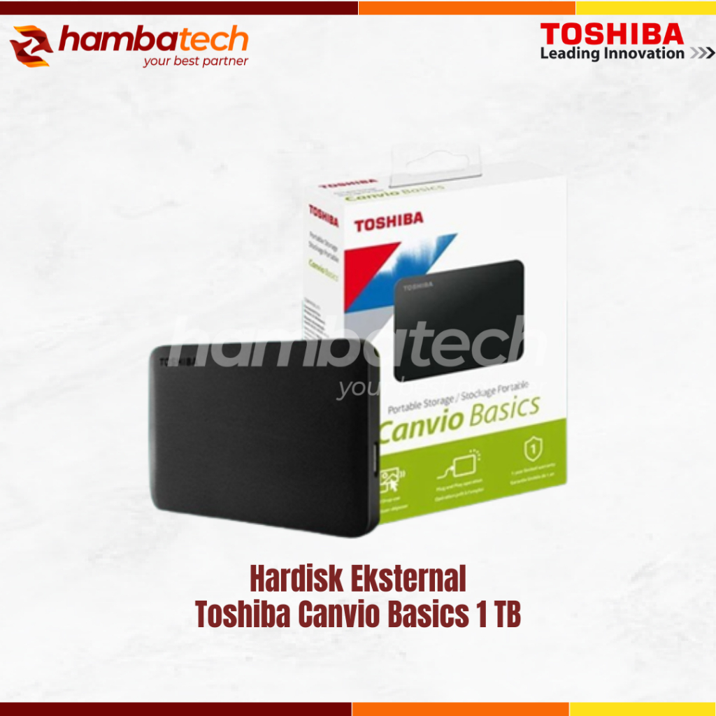 Hardisk Toshiba Canvio Basics 1TB