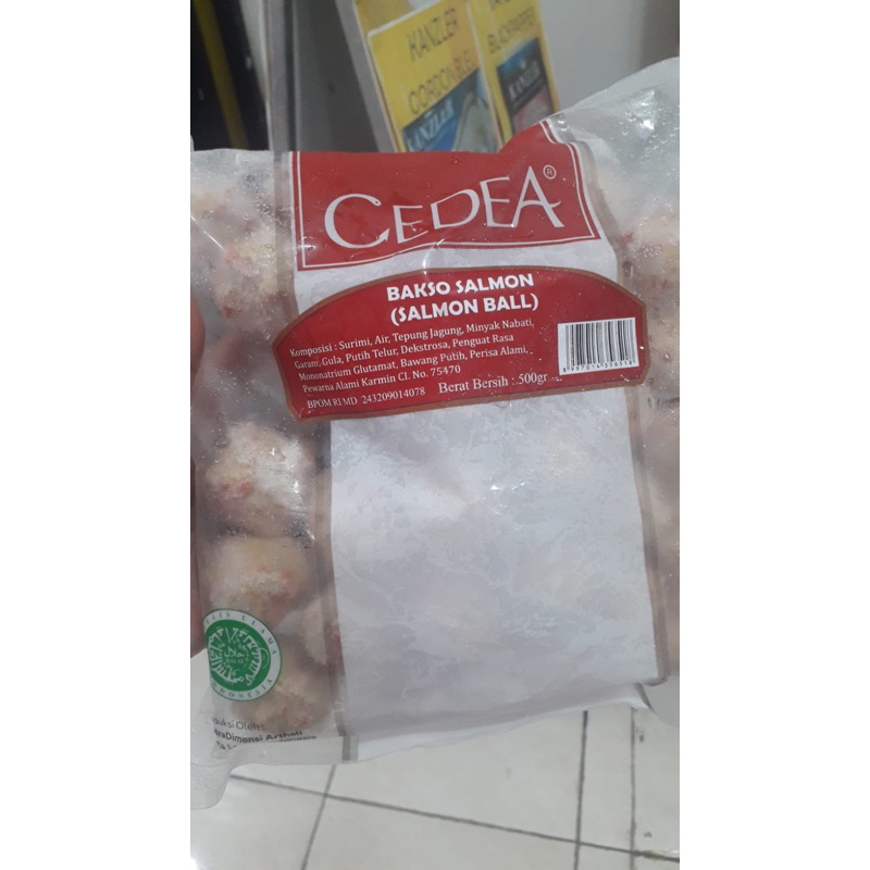 

salmon ball cedea