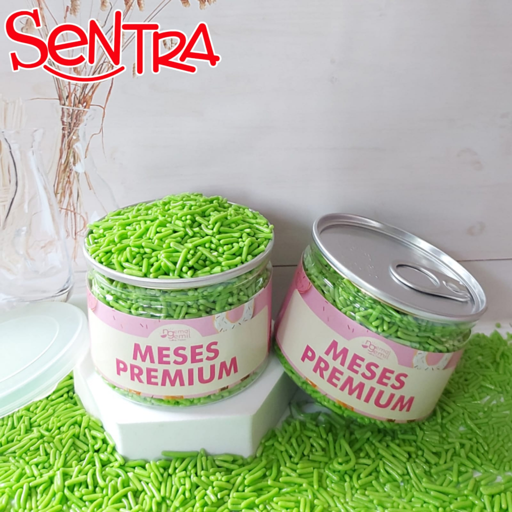 

Sprinkle Meses Premium Warna Hijau Kemasan PET CAN