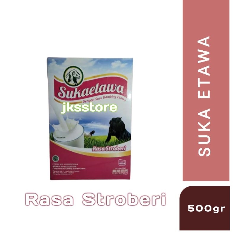 

Sekar_Shop07 () Suka Etawa 500Gr Susu Kambing Sukaetawa Vanila Coklat Dan Stroberi