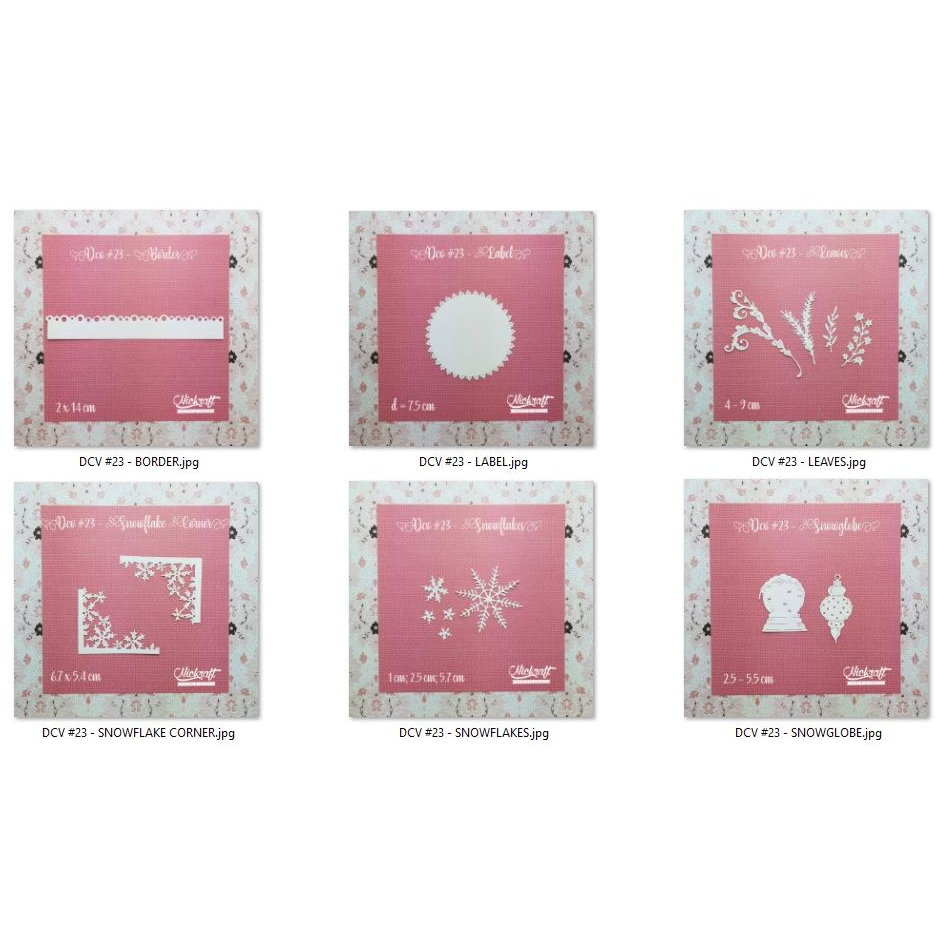 

DCV #23 WINTER SNOW SNOWFLAKE SALJU