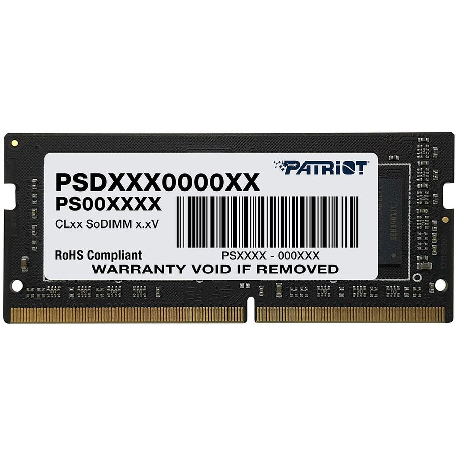 PATRIOT SODIMM DDR4 8GB 3200MHZ PC25600 signature line PSD48G320081S