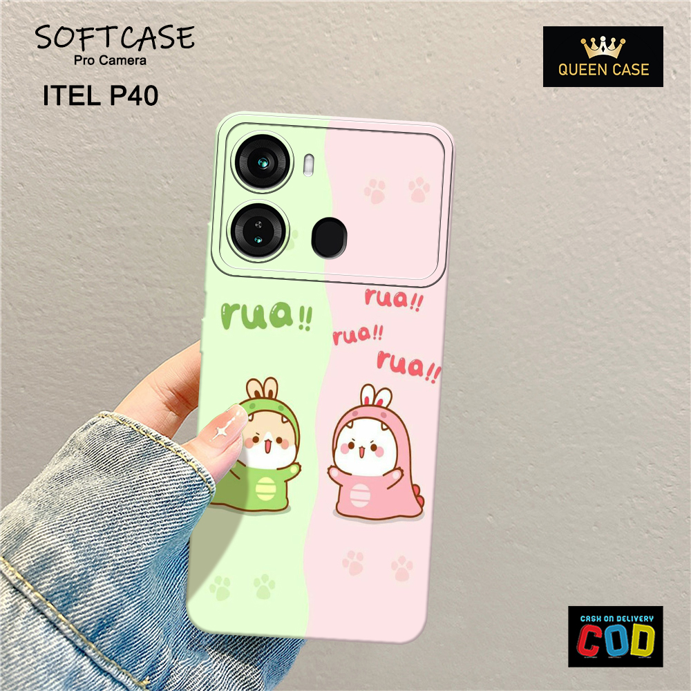 Softcase Hp Itel P40 Terbaru - Fashion Case Kartun - Case Hp Itel P40  - Casing Hp Itel P40 - Kesing