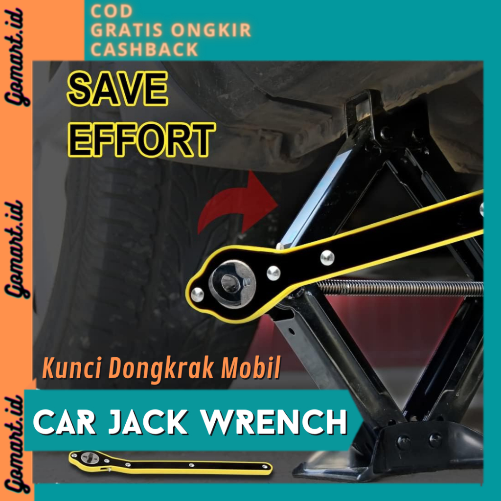 Kunci Pas Dongkrak Mobil OTOHEROES - Ratchet Wrench Rocker OTOHEROES