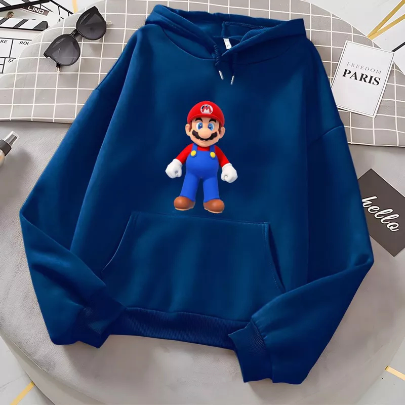 [BC] SWITER HOODIE ANAK KARTUN MARIO BROS BAJU ANAK PEREMPUAN / PAKAIAN ANAK CEWEK / PAKAIAN ANAK COWO