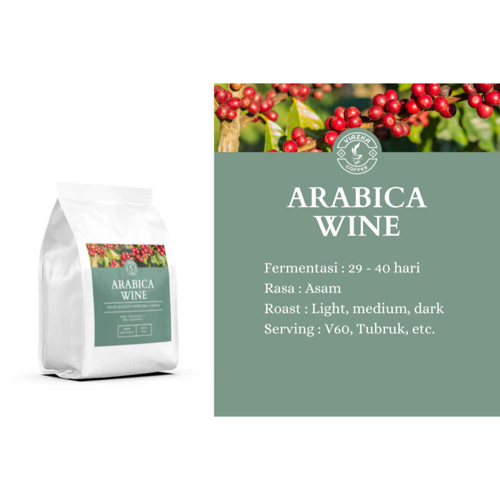 

Arabica Wine | Viazka Coffee Puntang