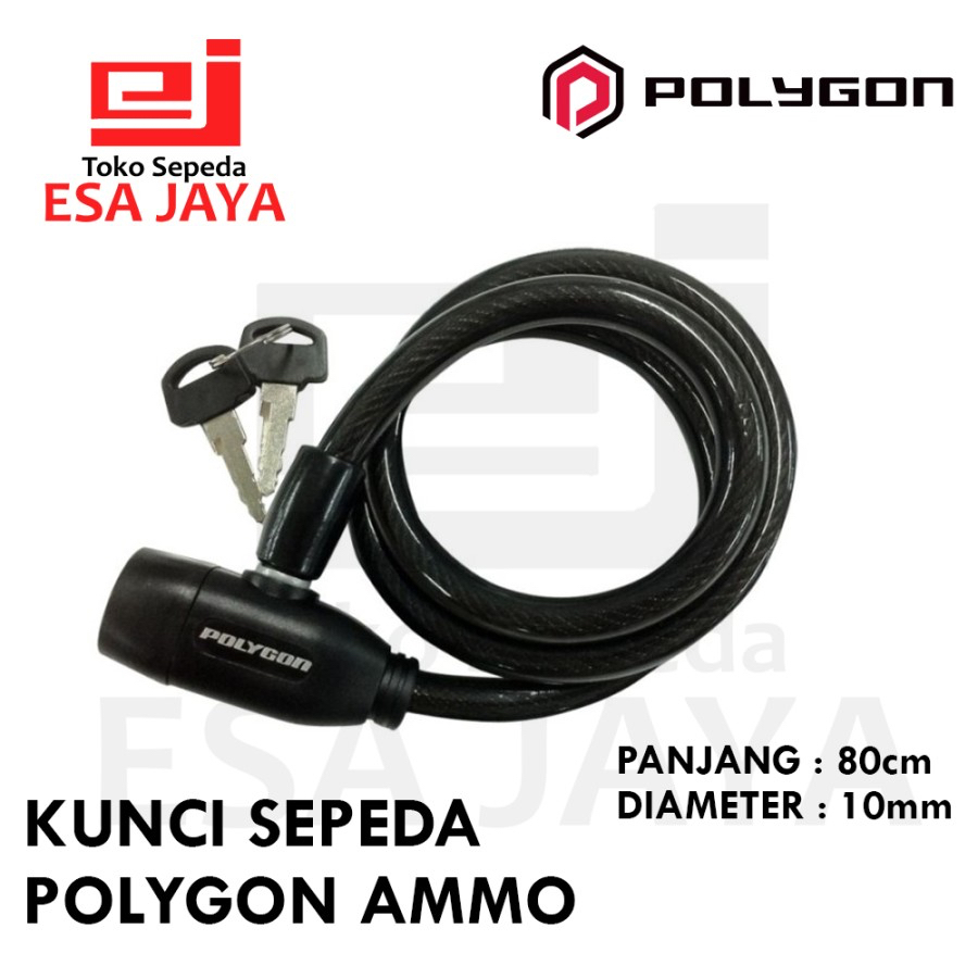 Gembok Sepeda Polygon Ammo