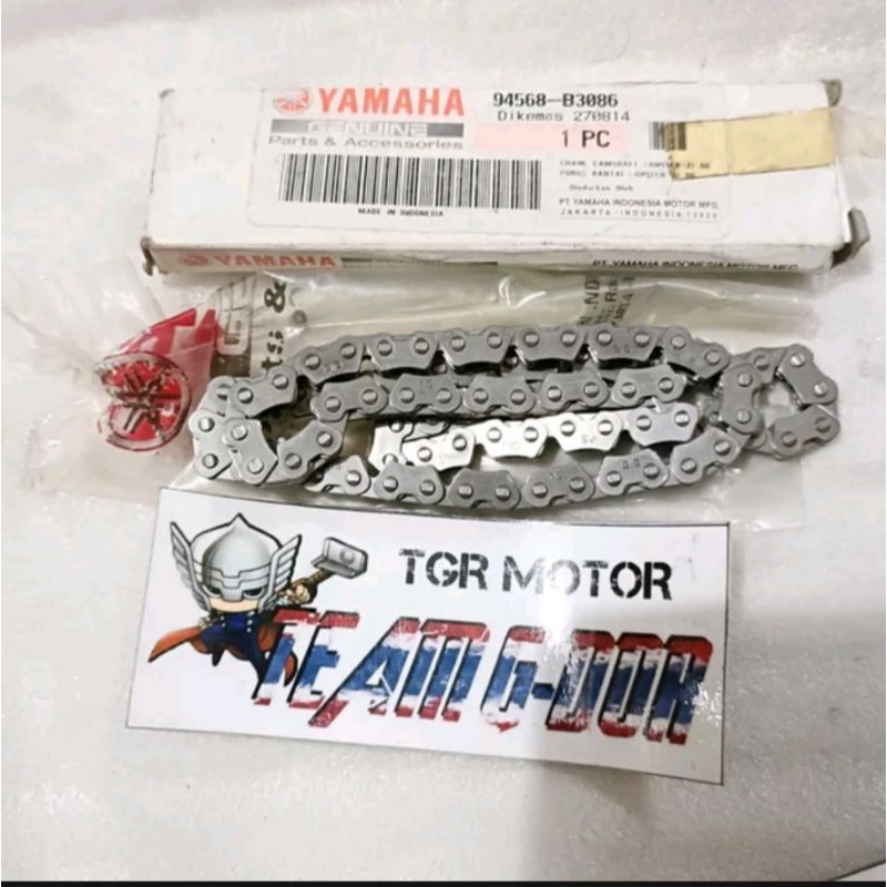 chain rantai rante keteng kamprat mesin ori original yamaha 94568-b3086 jupiter z jupiter z new burh